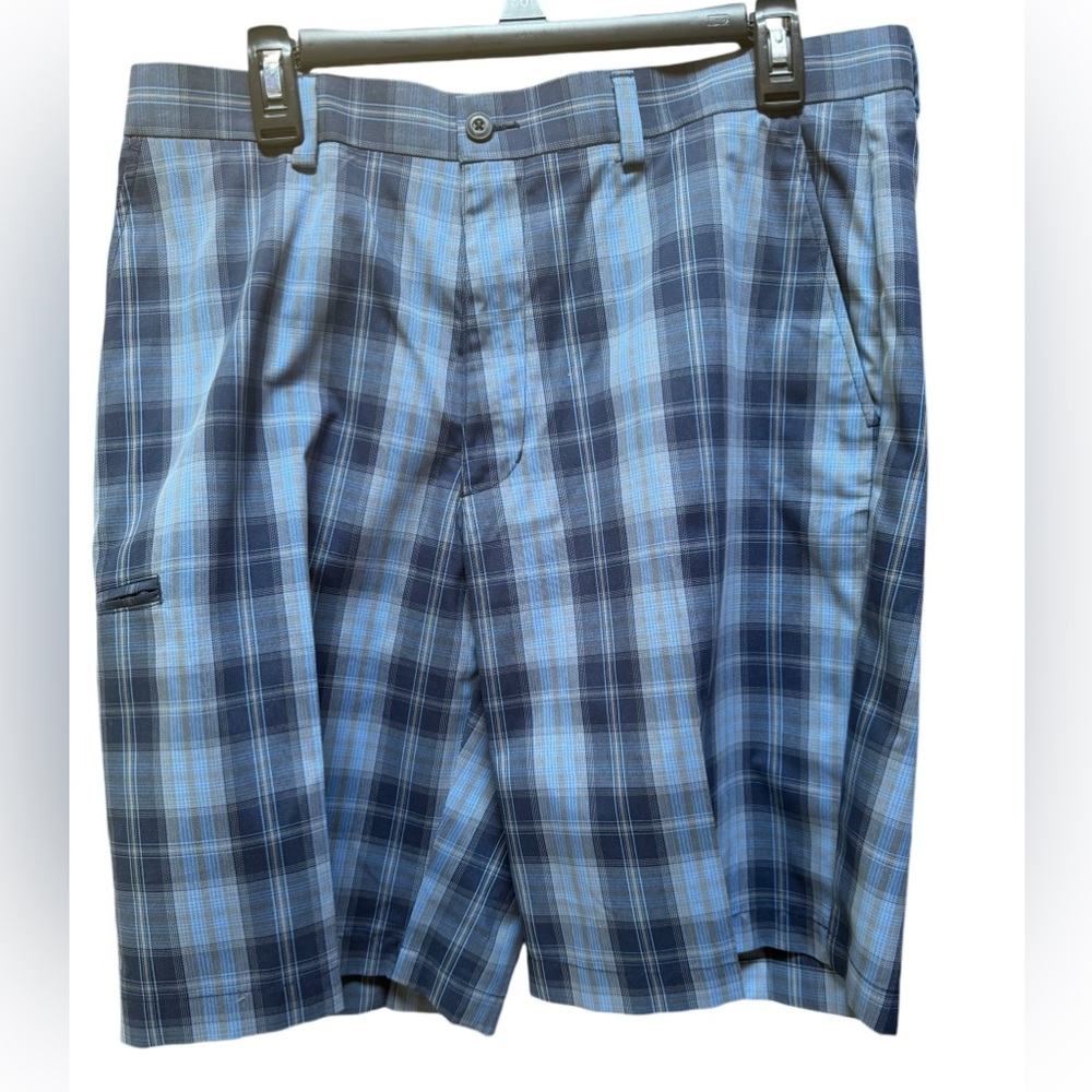 NWT Grand Slam Performance Plaid Shorts